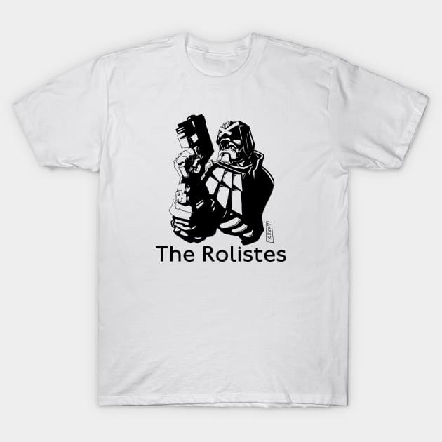 The Rolistes Podcast (Judge B&W) T-Shirt by Kalum